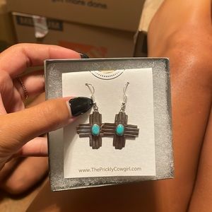 Sterling silver genuine, Indian handcrafted earrings